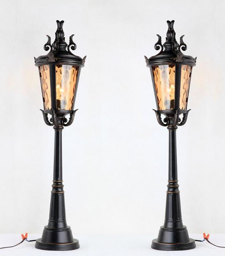 90cm Height Garden Light Tradicionalna Outdoor Lawn Light za prodajo 2 kupci