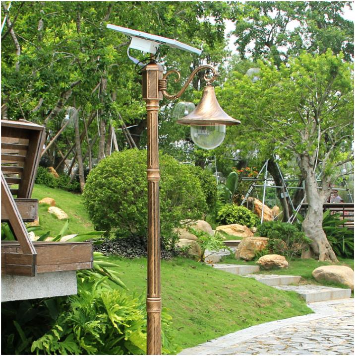 3m High Solar Energy Garden Light for Garden Yard ali Solar Post Light